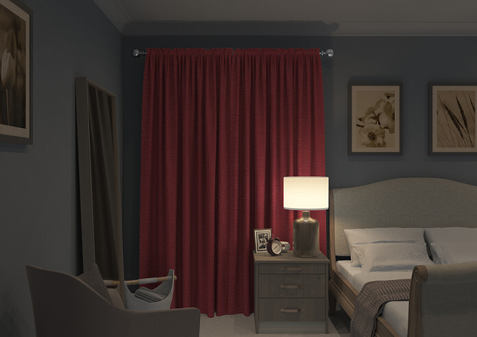 Maurice, Raspberry - Made to Measure Curtains - Image 7